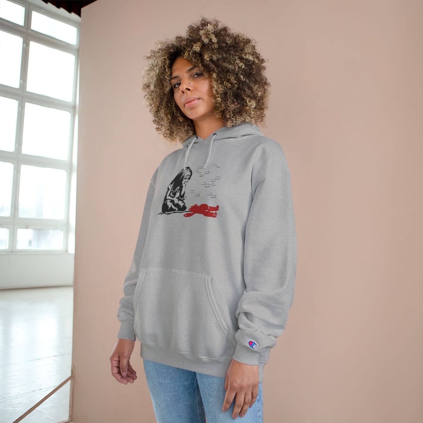 "Death of Teddy" Champion Hoodie