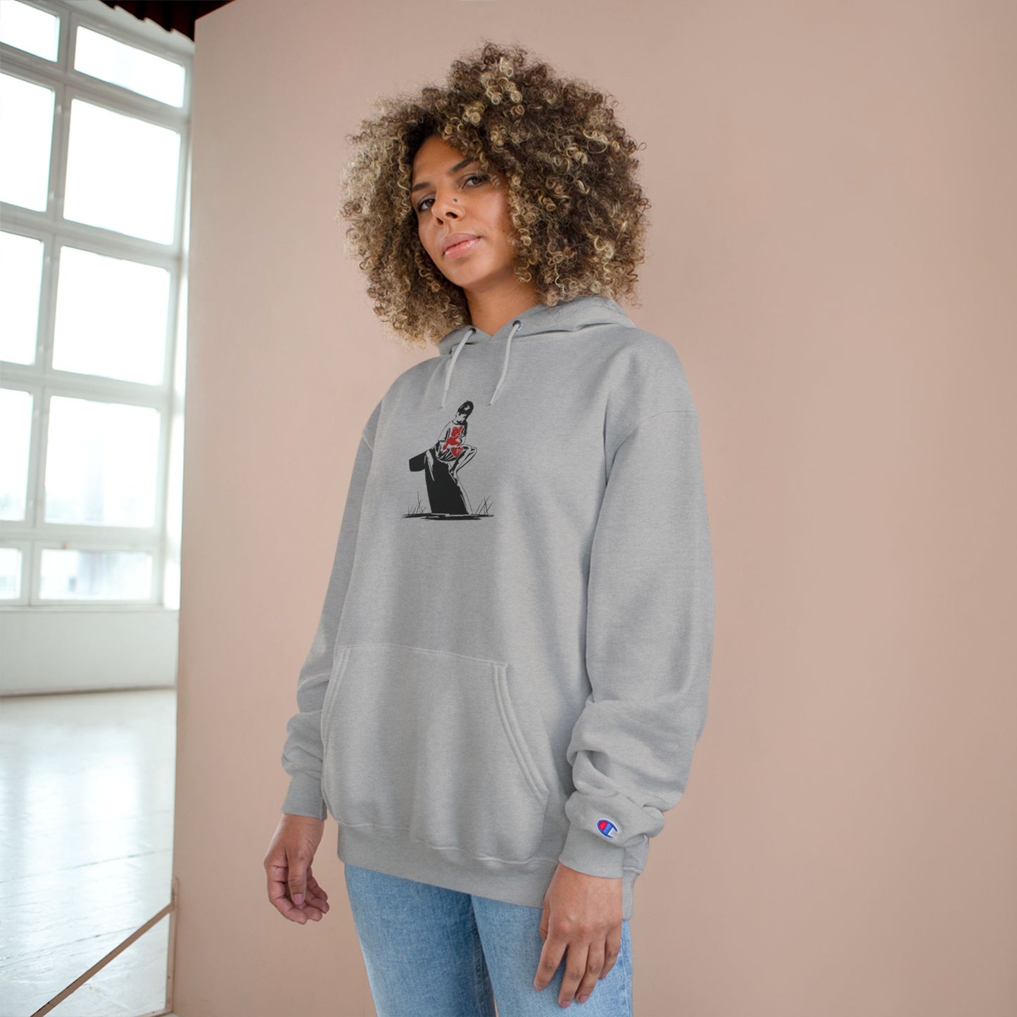 "Backyard Missile" Champion Hoodie