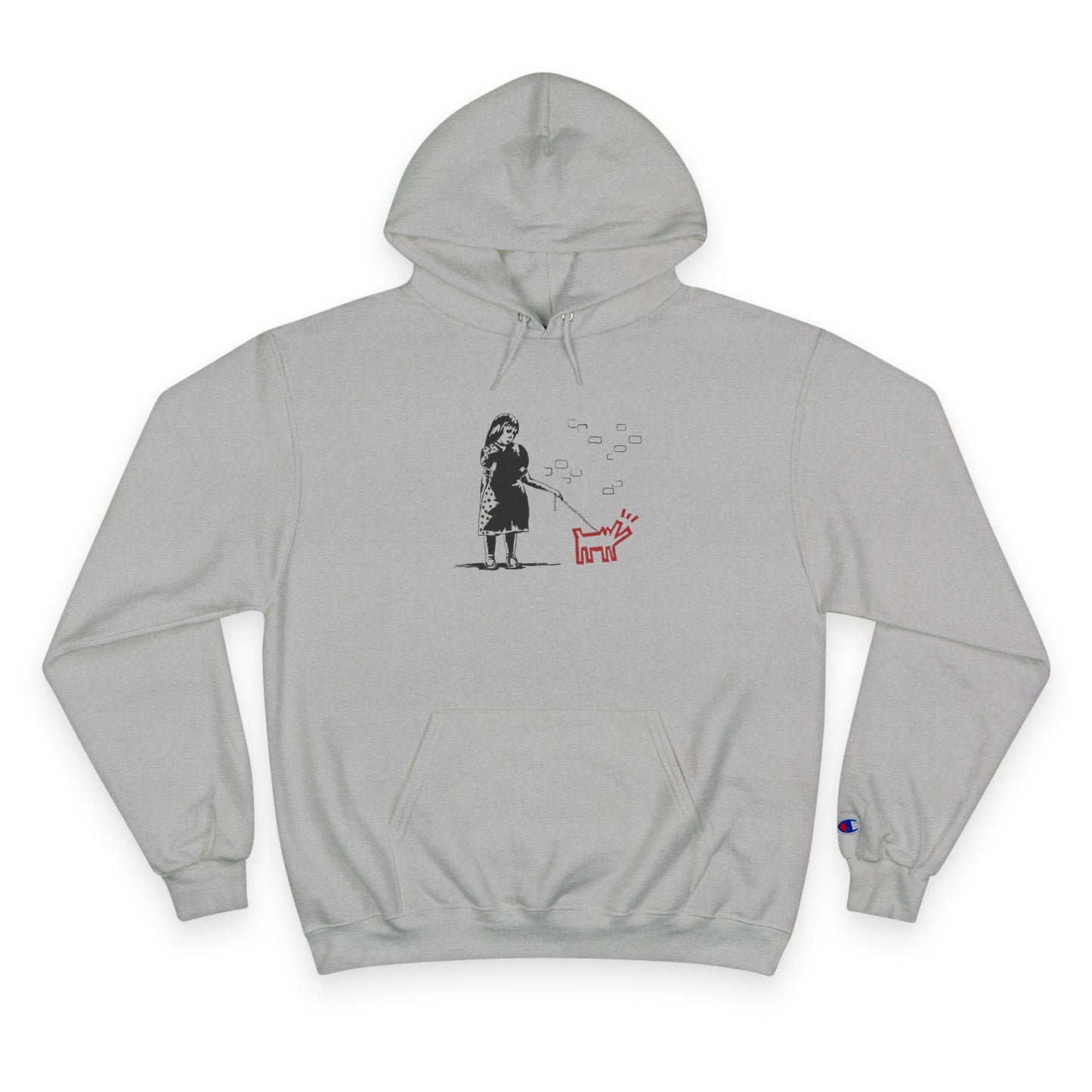 "A Girl and Her Dog" Champion Hoodie