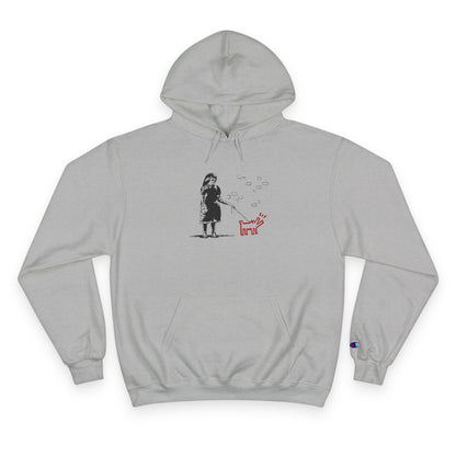 "A Girl and Her Dog" Champion Hoodie