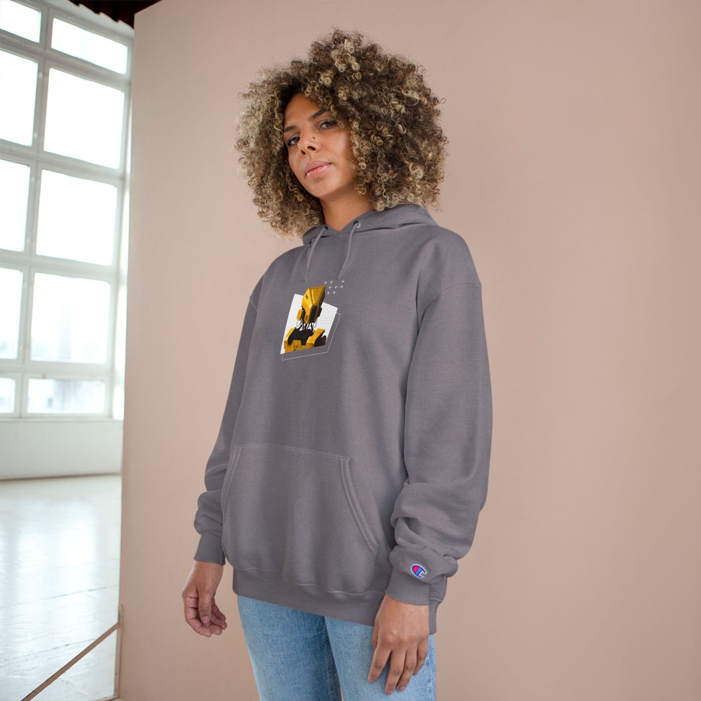 "The Yellow One" Champion Hoodie