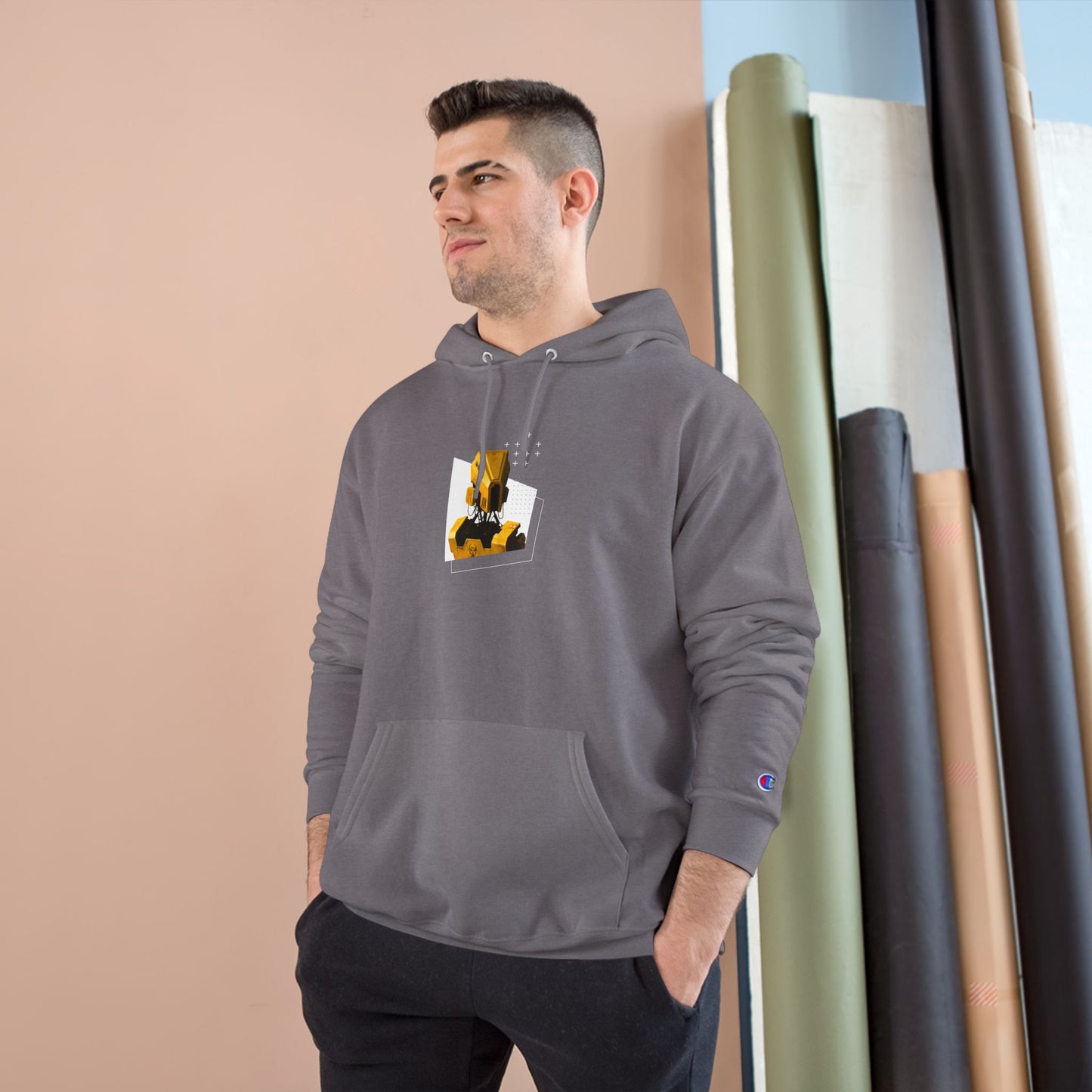 "The Yellow One" Champion Hoodie