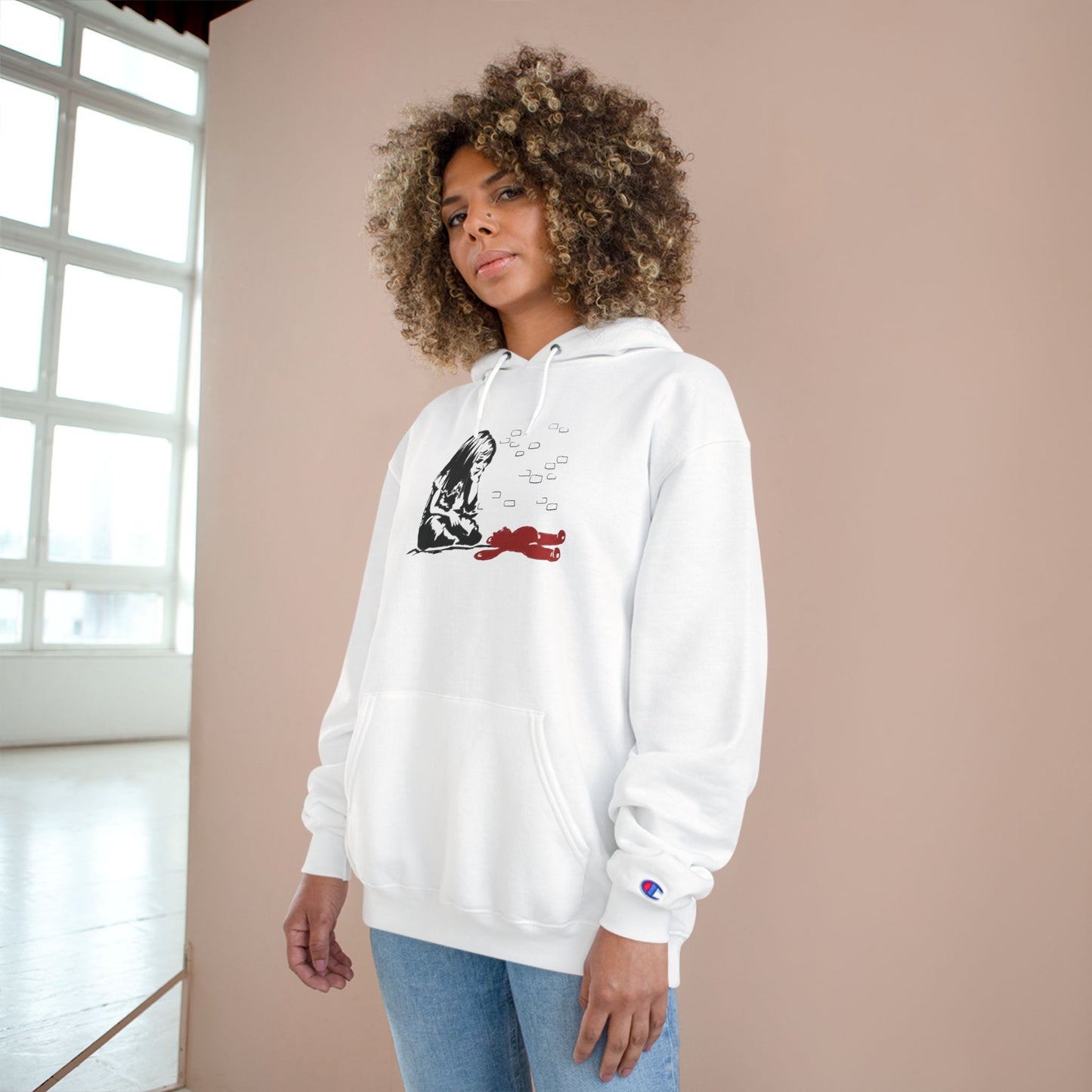 "Death of Teddy" Champion Hoodie