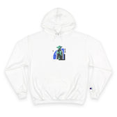 "The Teal One" Champion Hoodie