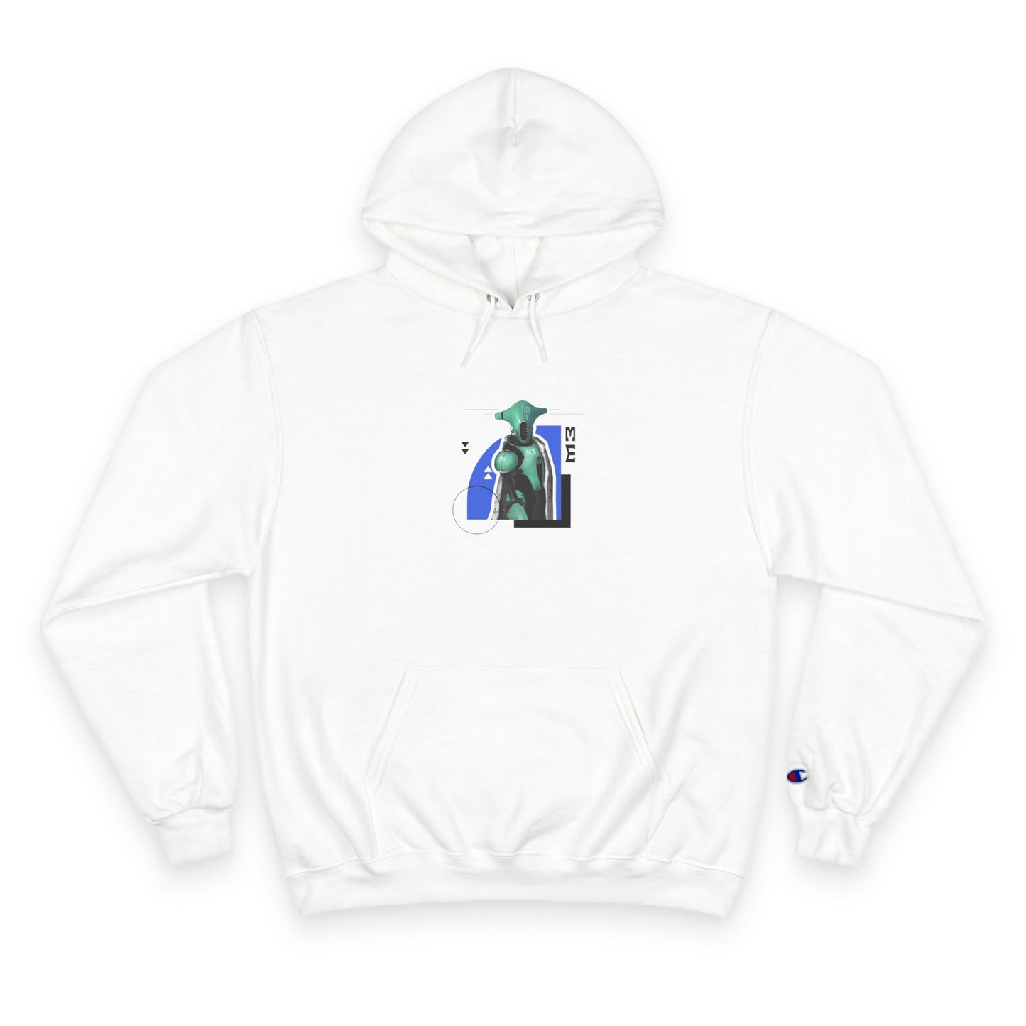 "The Teal One" Champion Hoodie