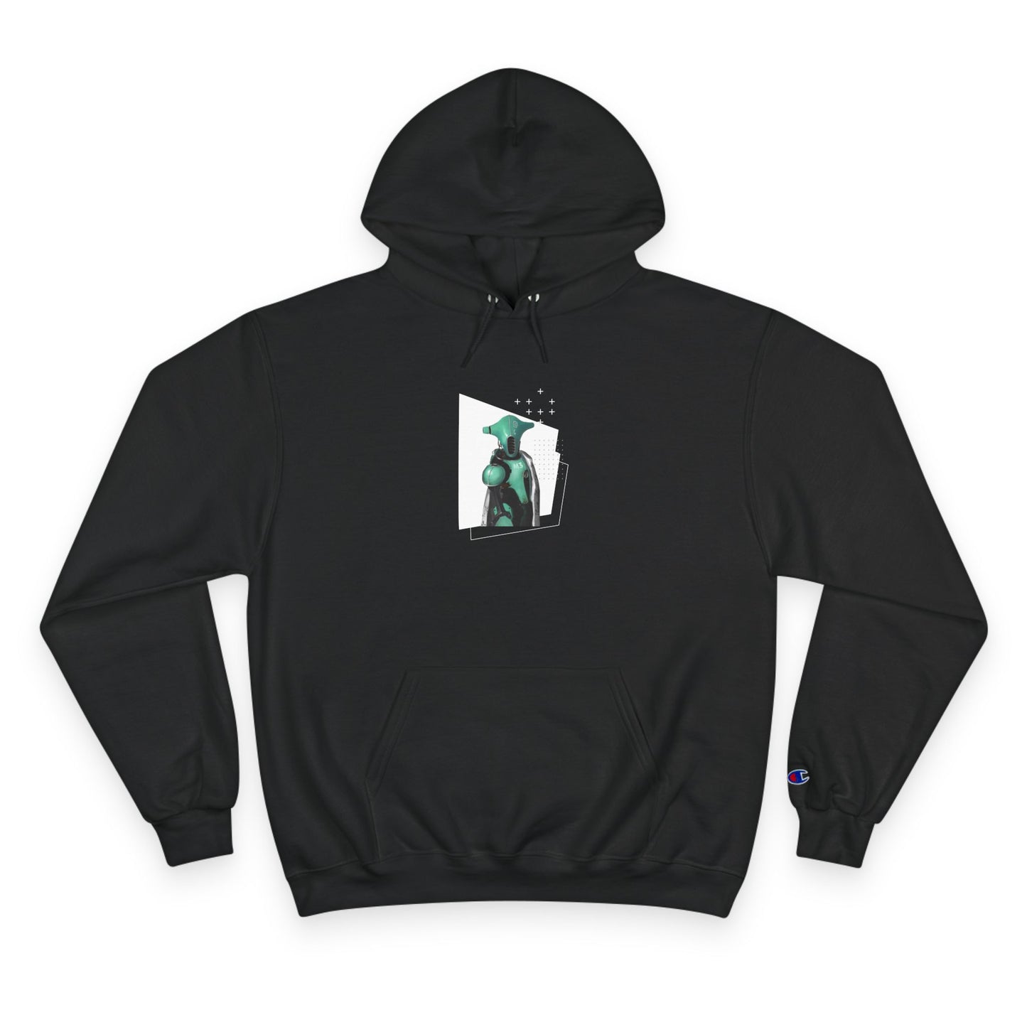 "The Teal One" Champion Hoodie