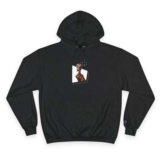 "Robot in Rusted Copper" Champion Hoodie