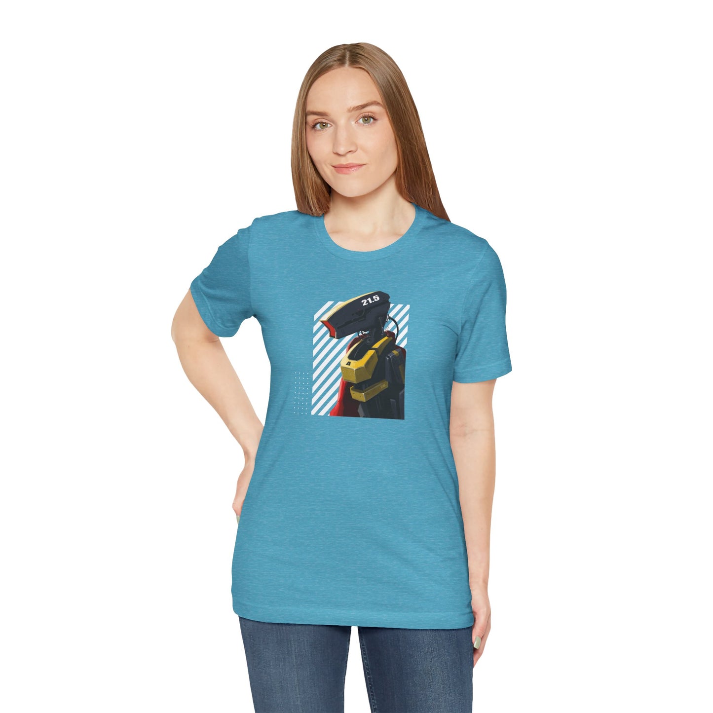 "Robot No.12"  Unisex Jersey Short Sleeve Tee