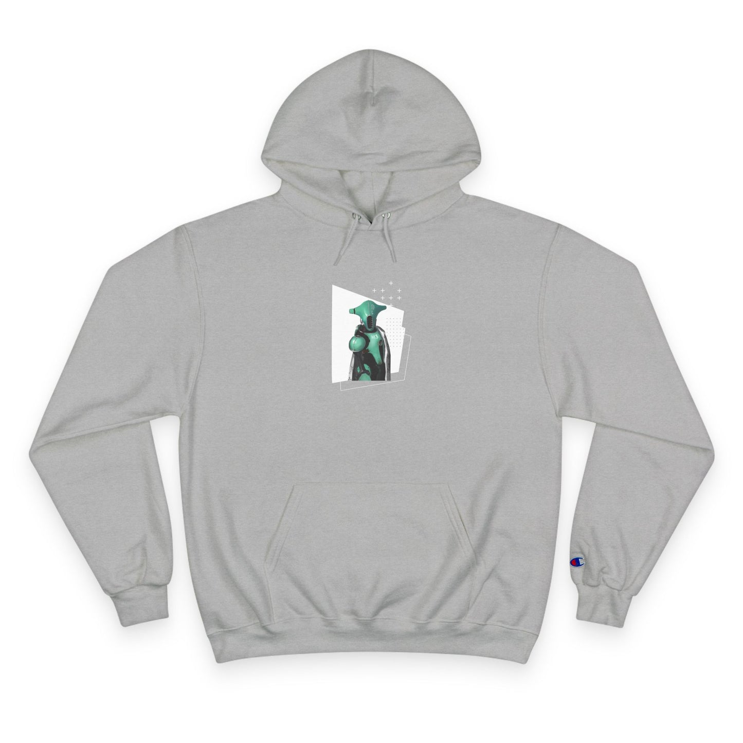 "The Teal One" Champion Hoodie