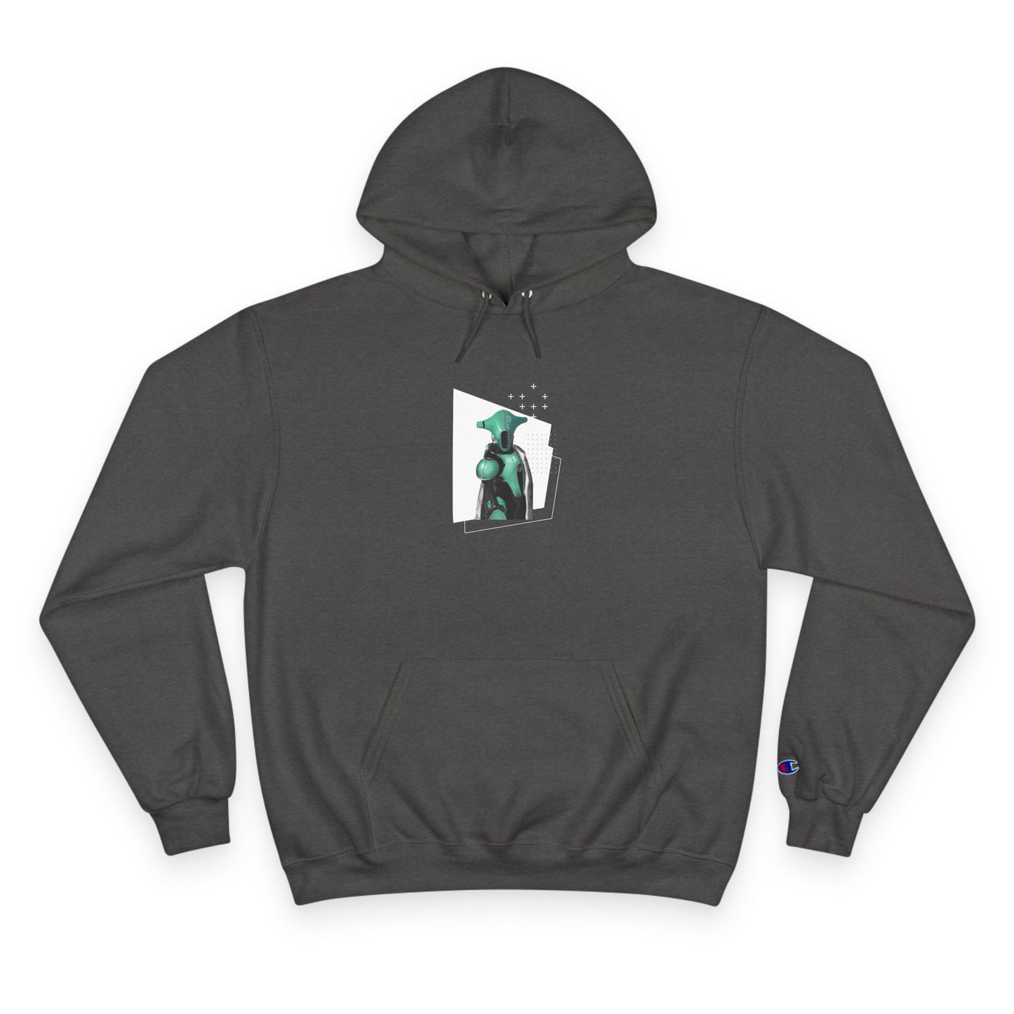 "The Teal One" Champion Hoodie