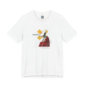 "Robot in Red" Unisex Jersey Short Sleeve Tee