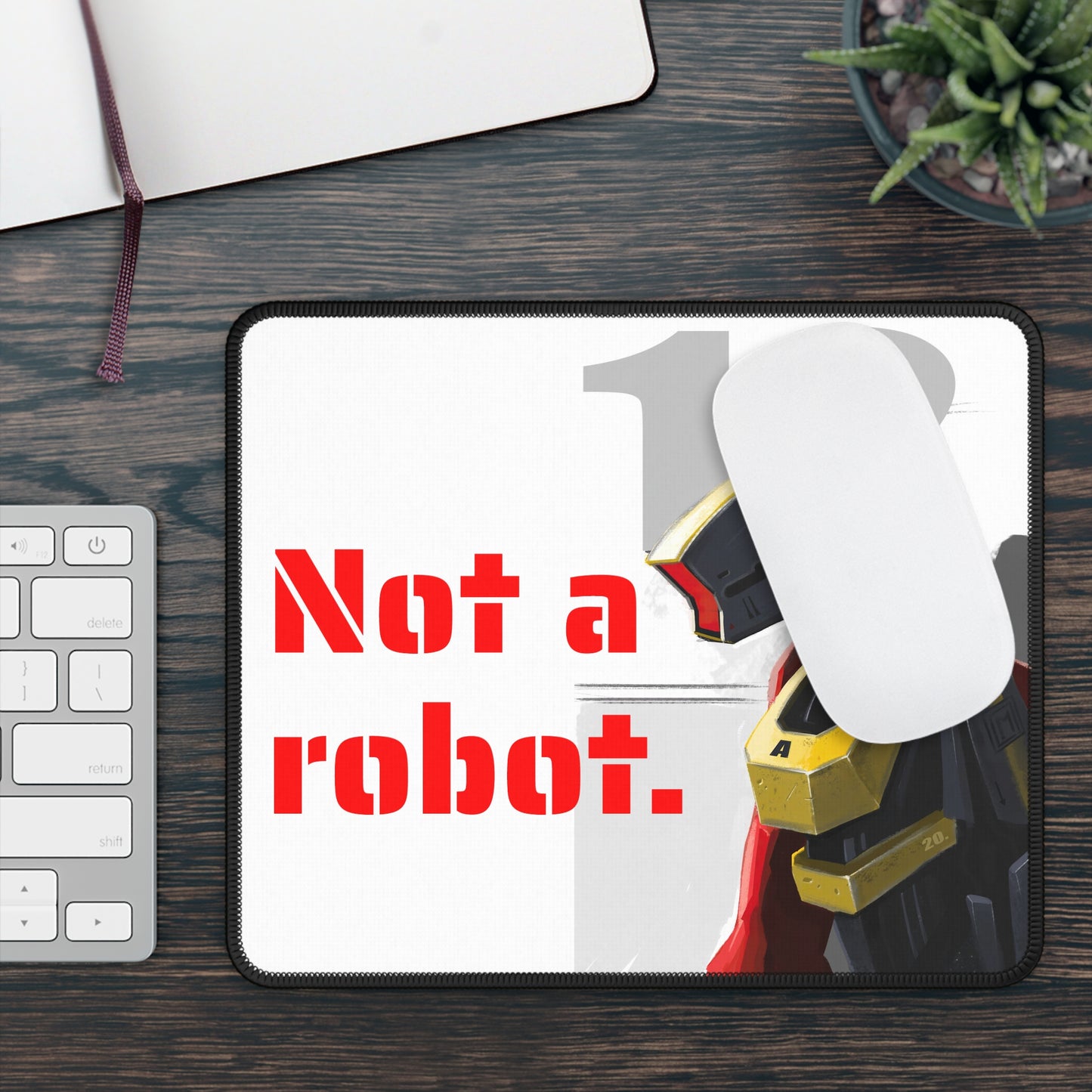 Robot No.12 Gaming Mouse Pad