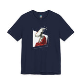 "Robot in Red" Unisex Jersey Short Sleeve Tee