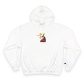 "Robot in Red" Champion Hoodie
