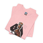 "Robot in Rusted Copper" Unisex Jersey Short Sleeve Tee