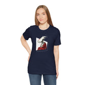 "Robot in Red" Unisex Jersey Short Sleeve Tee