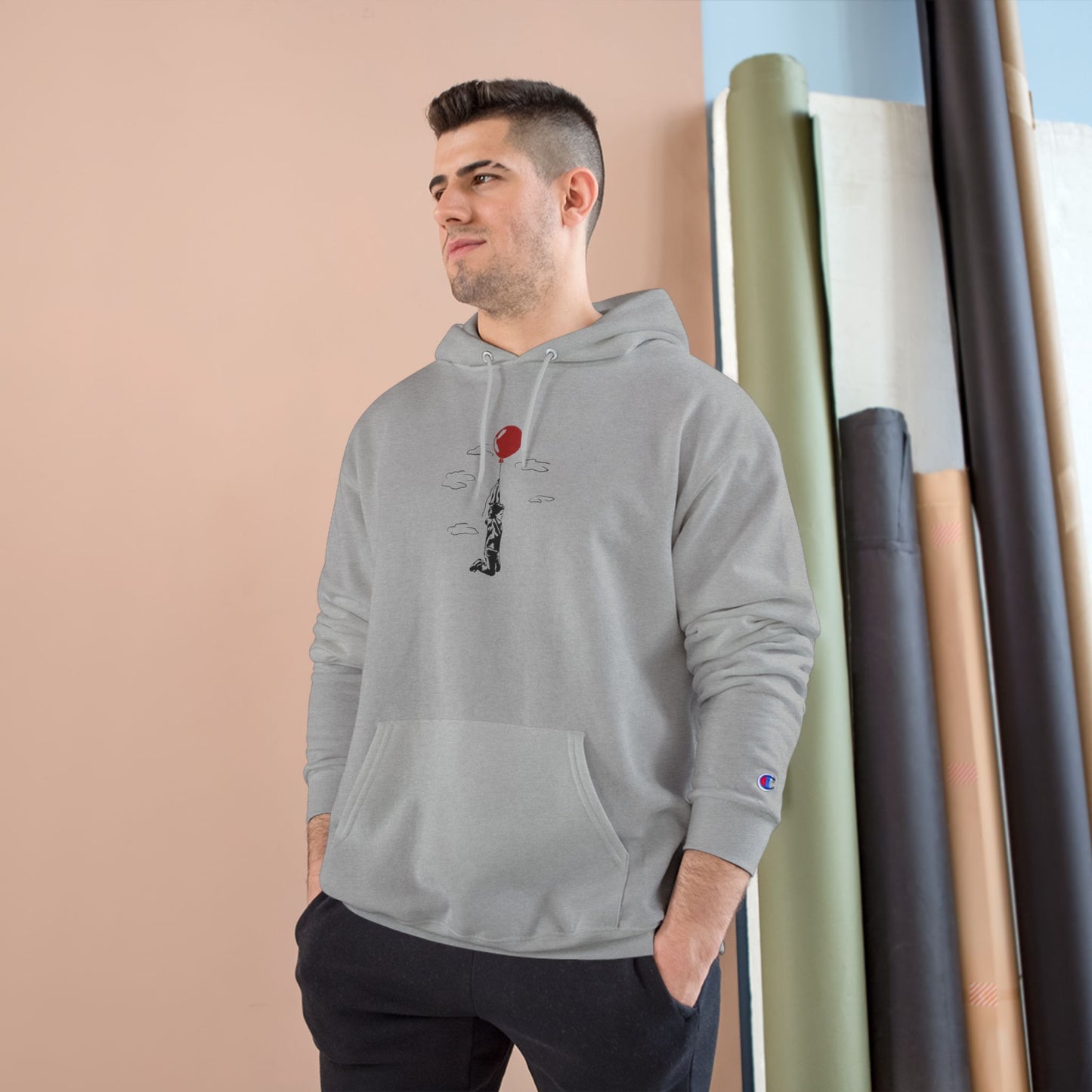 "Sky Balloon" Champion Hoodie