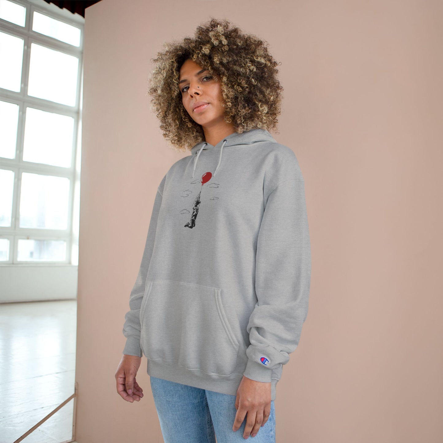 "Sky Balloon" Champion Hoodie