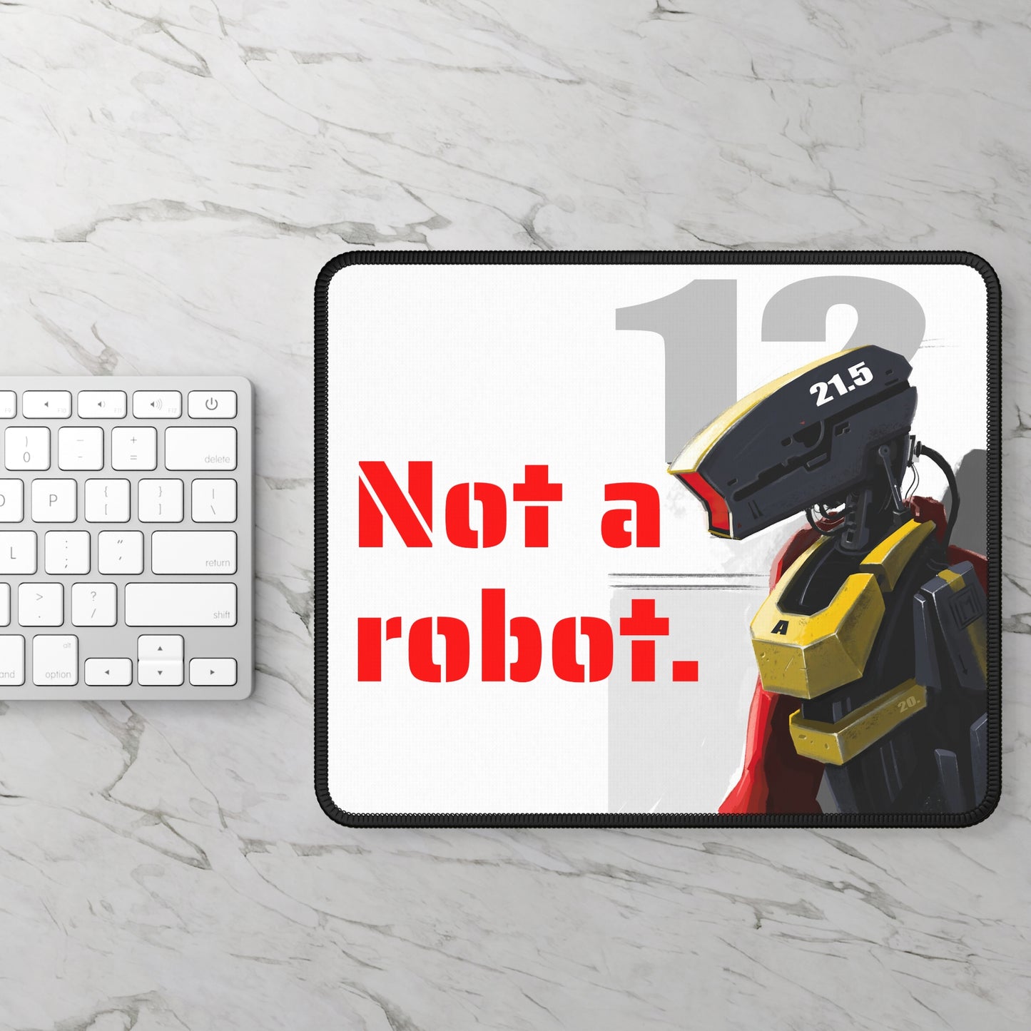 Robot No.12 Gaming Mouse Pad