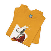 "Robot in Red" Unisex Jersey Short Sleeve Tee