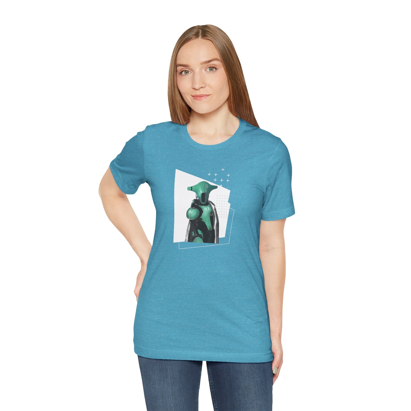 "The Teal One" Unisex Jersey Short Sleeve Tee