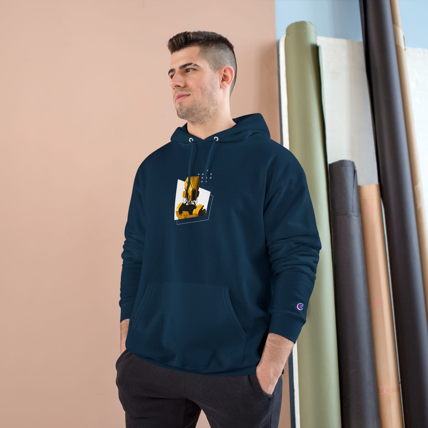 "The Yellow One" Champion Hoodie