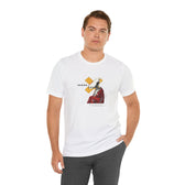 "Robot in Red" Unisex Jersey Short Sleeve Tee