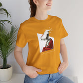 "Robot in Red" Unisex Jersey Short Sleeve Tee