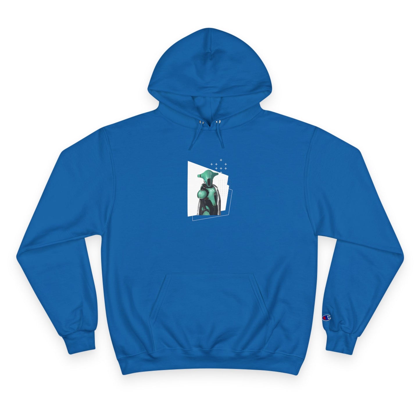 "The Teal One" Champion Hoodie