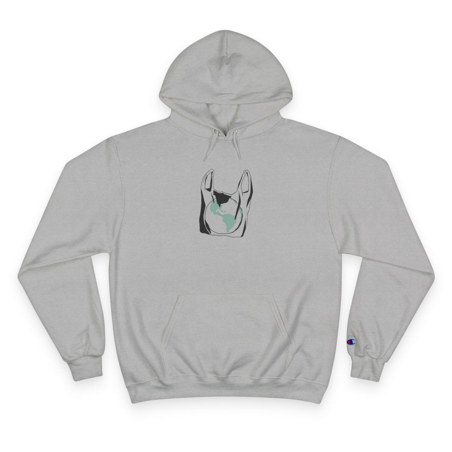 "Plastic Earth" Champion Hoodie