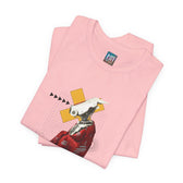 "Robot in Red" Unisex Jersey Short Sleeve Tee