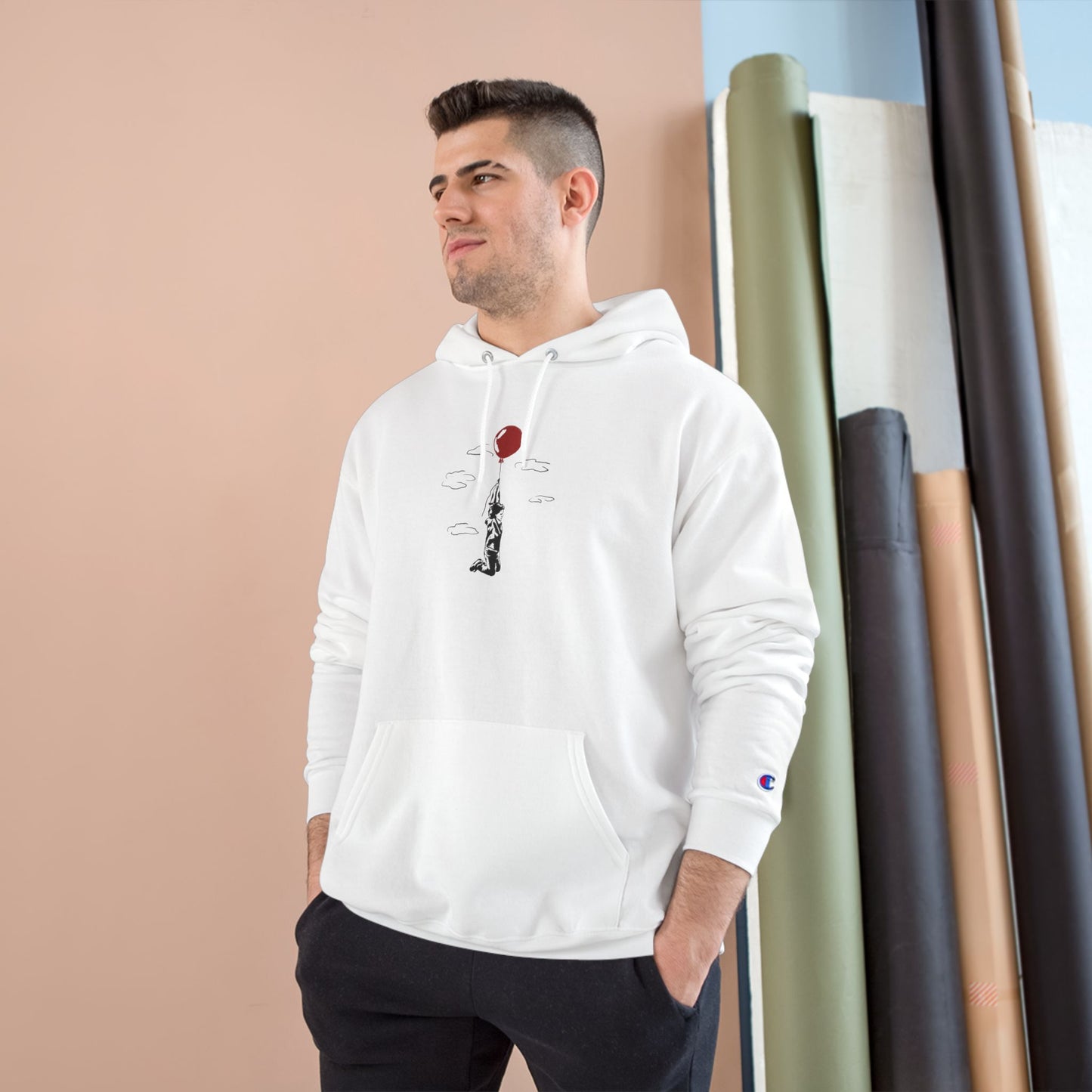 "Sky Balloon" Champion Hoodie