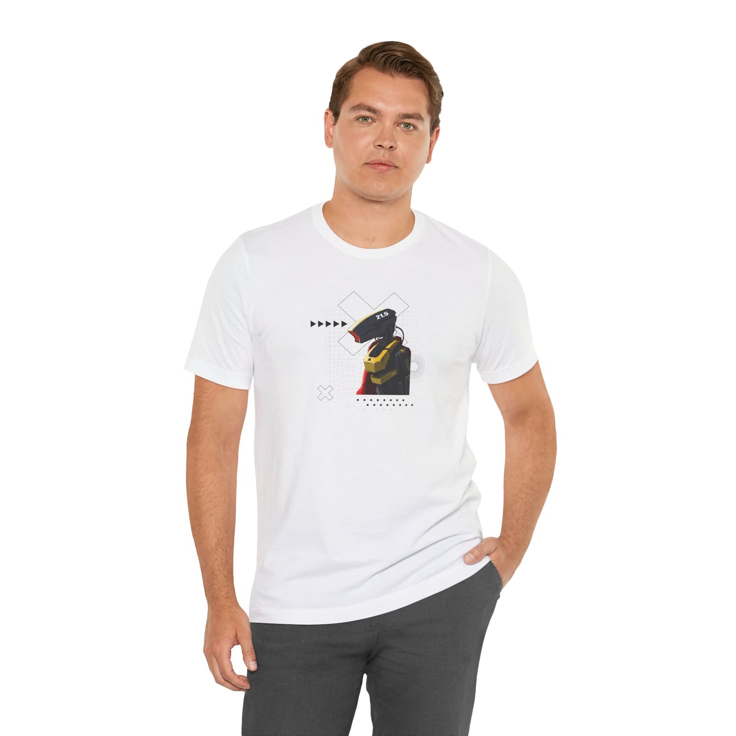 "Robot No.12"  Unisex Jersey Short Sleeve Tee