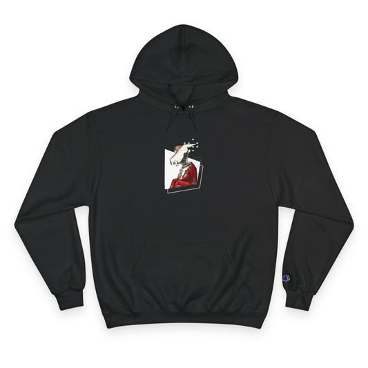 "Robot in Red" Champion Hoodie