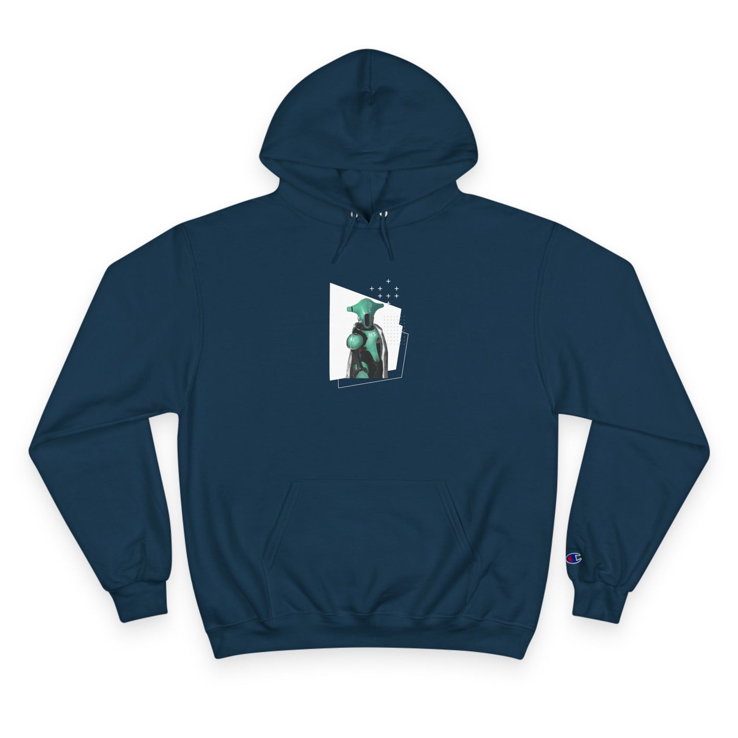 "The Teal One" Champion Hoodie