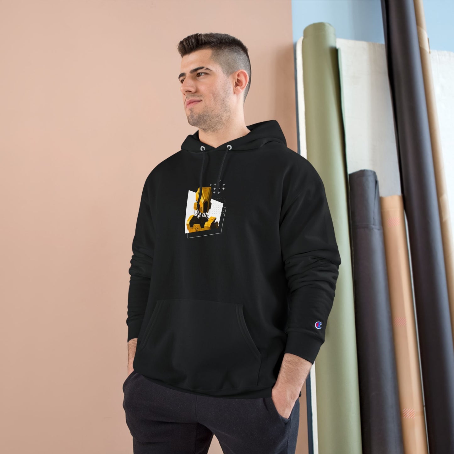 "The Yellow One" Champion Hoodie