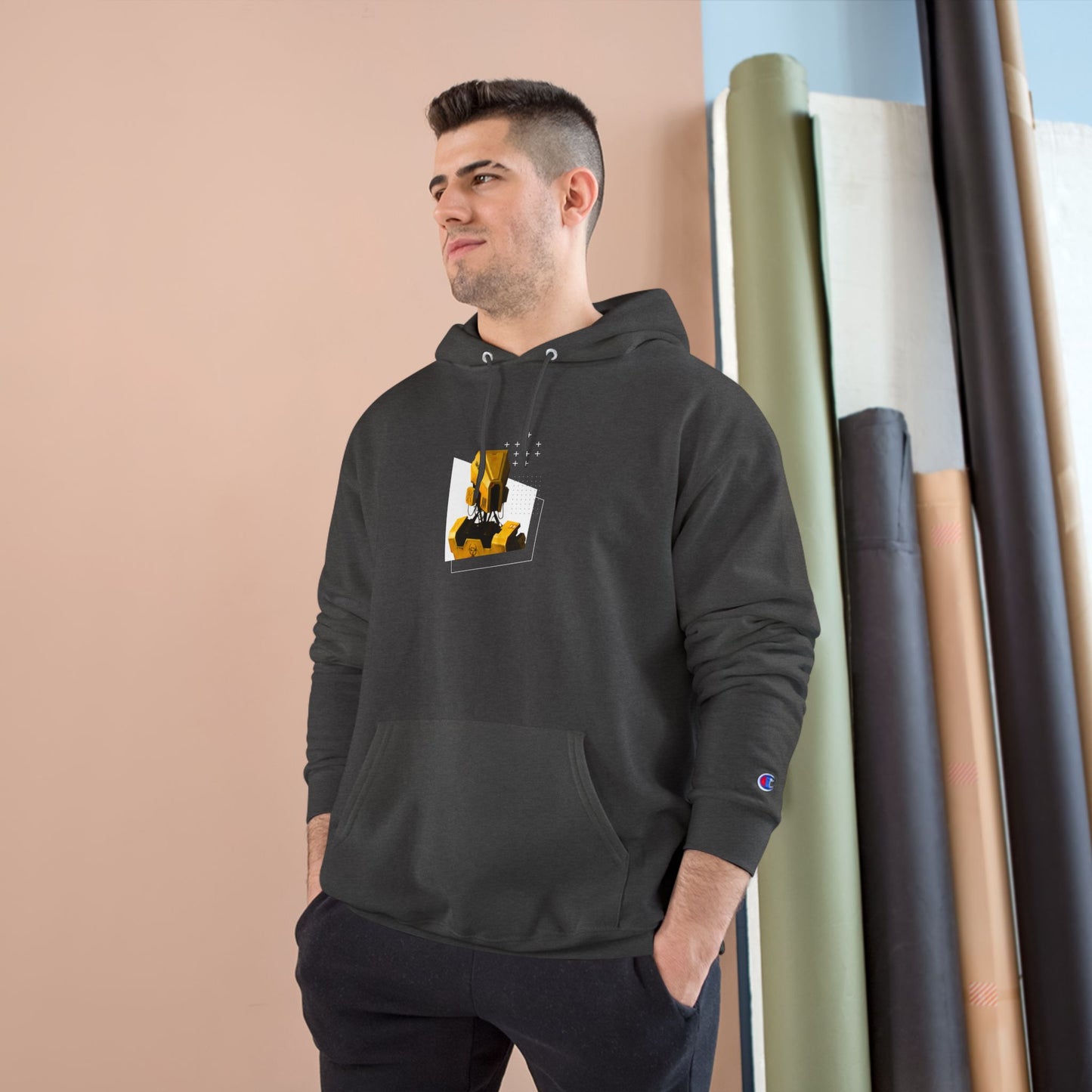 "The Yellow One" Champion Hoodie