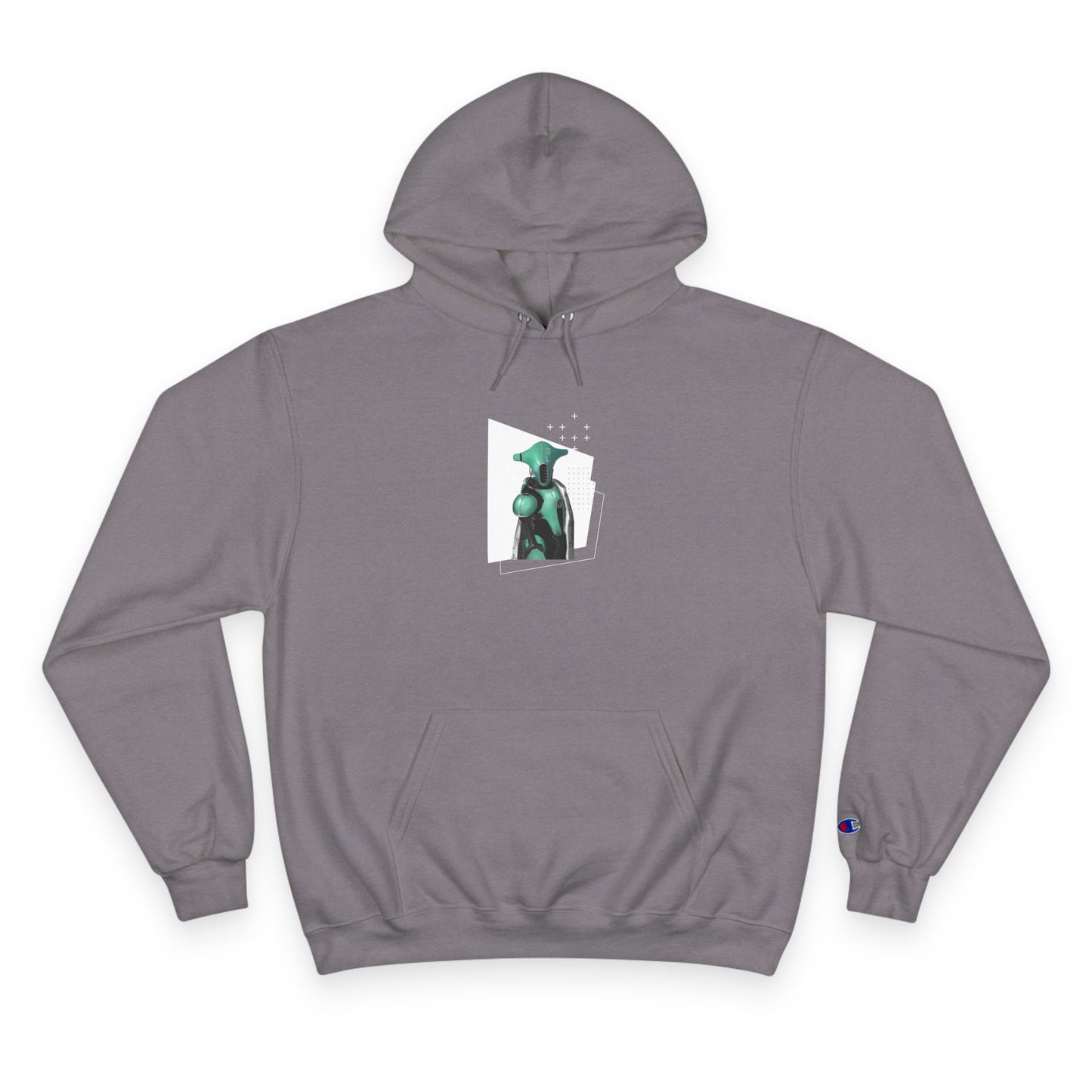 "The Teal One" Champion Hoodie